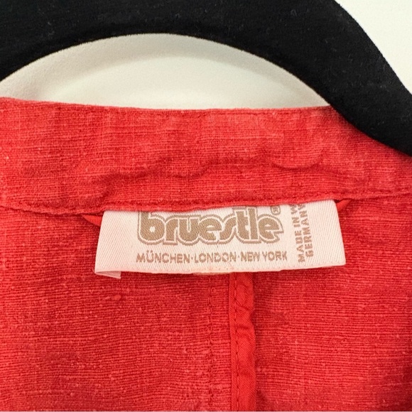 Vintage Bruestle Women’s Red Cropped Jacket - Picture 11 of 11